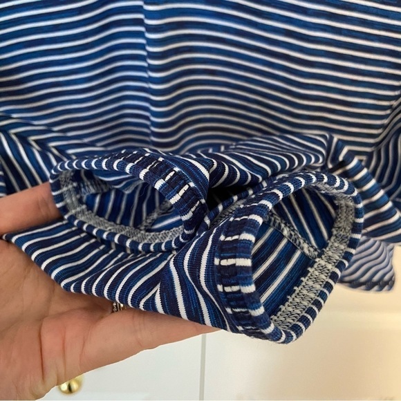 Athleta Running Half Zip Blue Lightweight Pullover Sweater Size XS - Picture 7 of 14